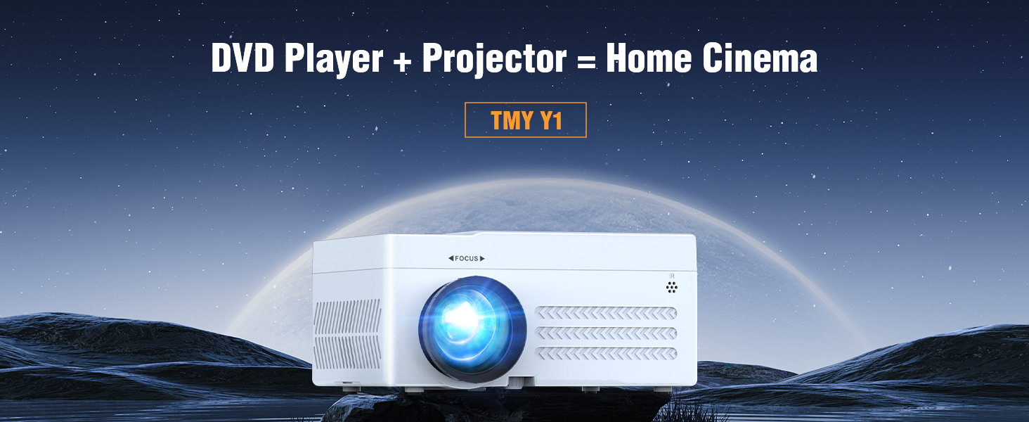 TMY 1080P DVD Projector