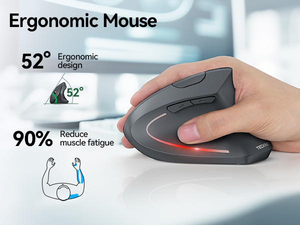 ergonomic mouse wireless
