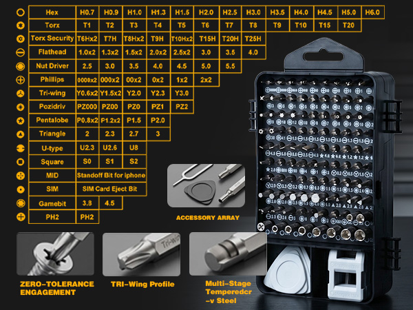 precision screwdriver set small screwdriver set mini torx screwdriver set screw