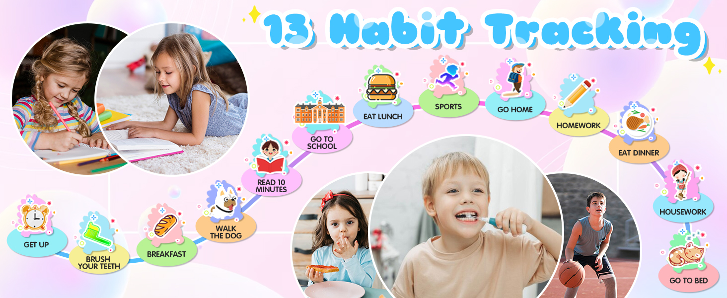 kids phone with habit tracking