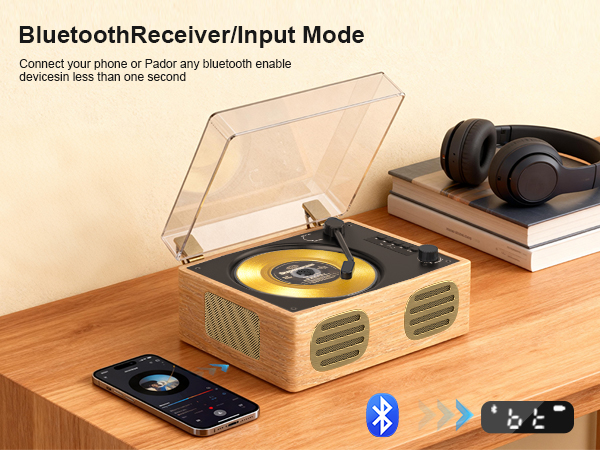 CD player with built in Bluetooth input