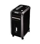 Fellowes Powershred 99Ci 18-Sheet Capacity, 100% Jam Proof Cross-Cut Paper Shredder, Black/Gray