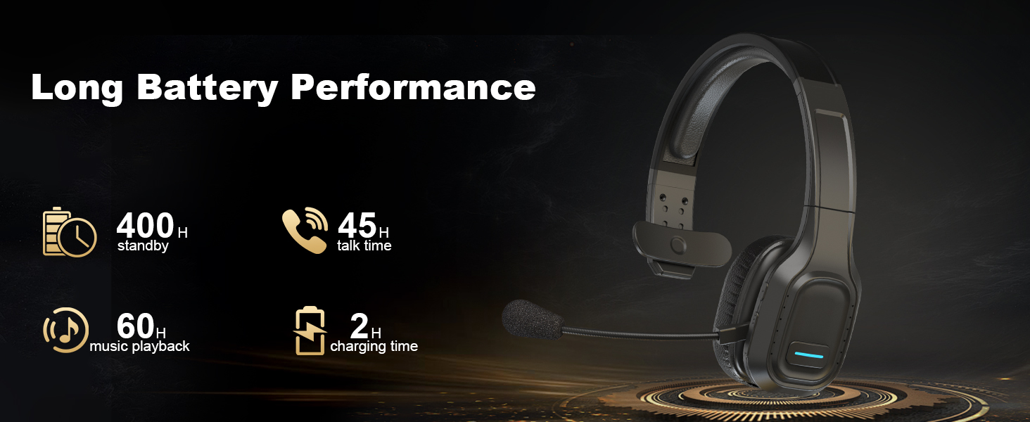 Single Ear Wireless Headphone h