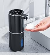 Fantictas Automatic Foaming Soap Dispenser Foaming Hand Sanitizer Touchless Soap Dispenser Rechar...