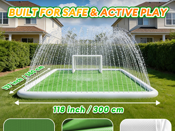 Soccer Splash Pad