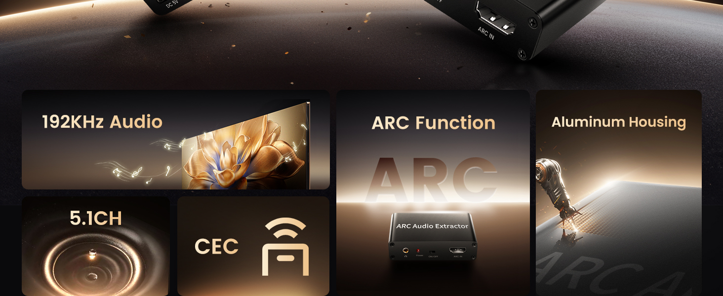hdmi arc to rca audio converter