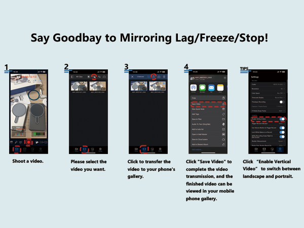 selfie monitor screen