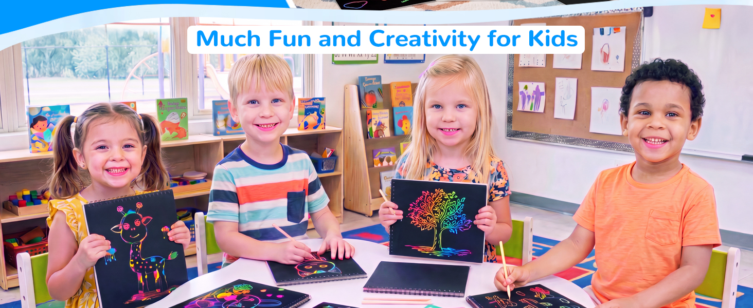 Scratch Art Paper Set