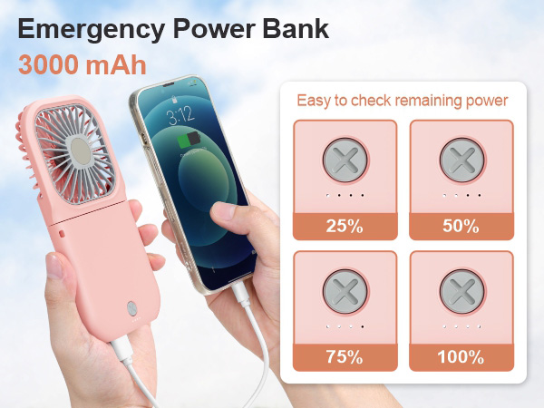 mini fan handheld