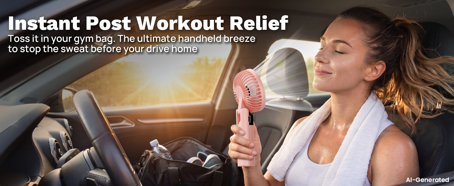 Handheld Fan Rechargeable