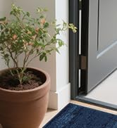 JSEI Dirt Trapper Door Mat 20"x32", Non-Slip Doormats Washable Entryway Mat, Welcome Floor Mat Ab...
