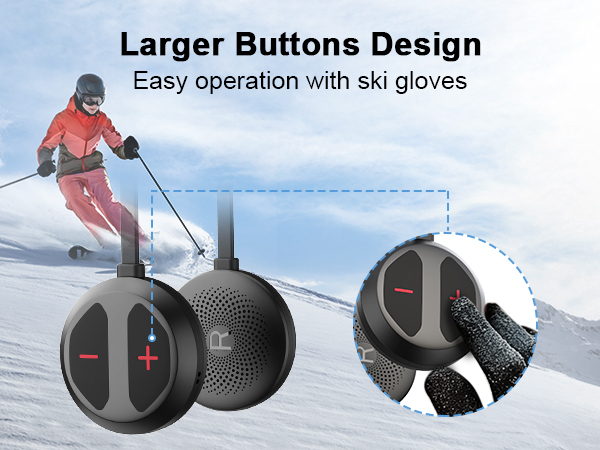 skii helmet headphones