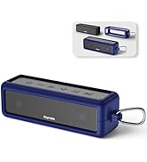 Raymate Bluetooth Speakers, HiFi Stereo Sound with DSP, 30W IPX7 Waterproof Speaker Wireless Blue...