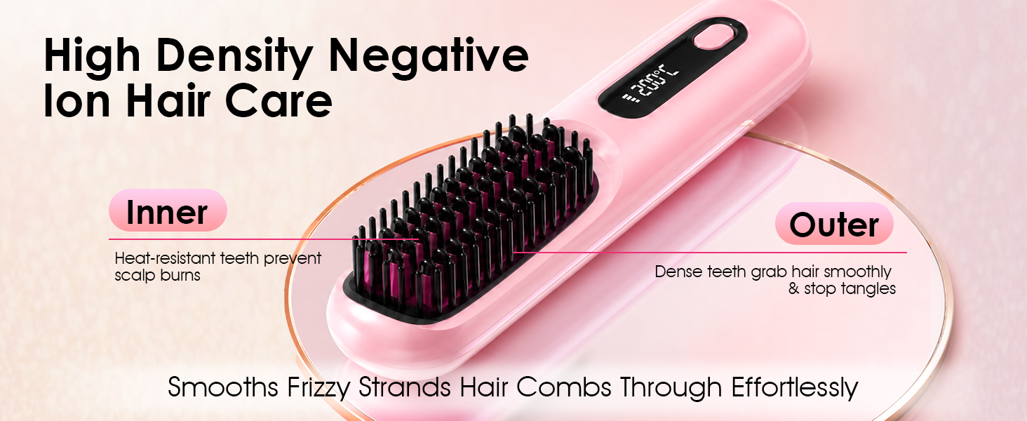 Hair Straightener Brush