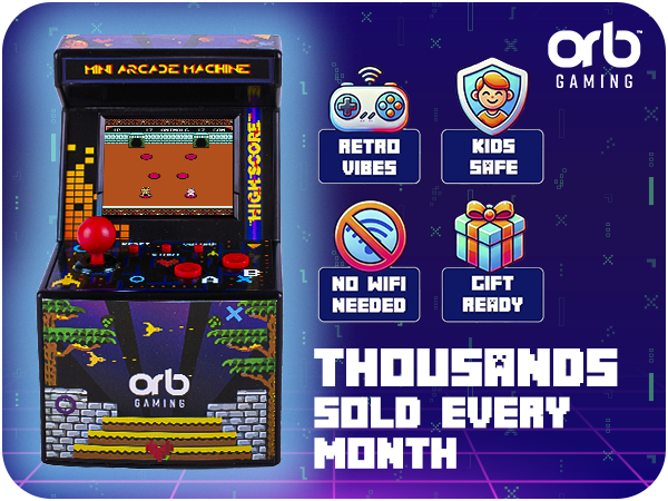 Mini Retro Arcade Machine Console