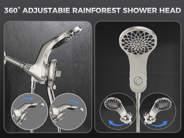 high pressure shower heads