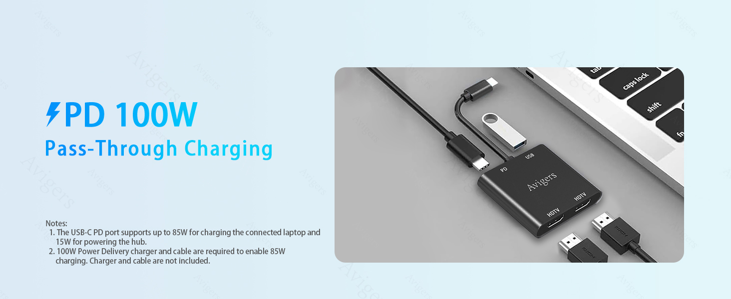 dual monitor adapter for laptop