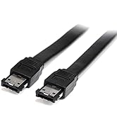 StarTech.com Shielded External eSATA Cable - eSATA cable - Serial ATA 150 - eSATA (M) to eSATA (M...