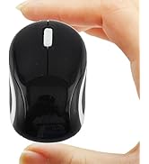 Wireless Mouse Cute Mini Computer Mouse for Laptop-Small Size Pocket Portable Compact Travel USB ...
