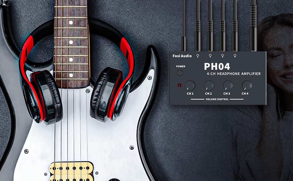 Fosi Audio PH04 Headphone Amplifier