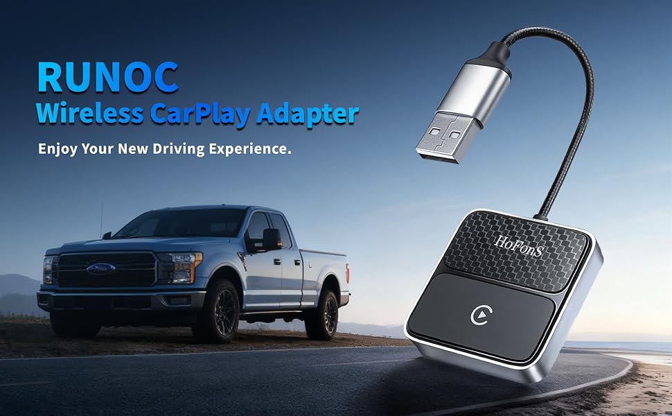 Wireless car play adapter