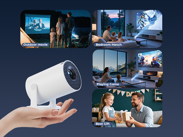 Indoor and Outdoor Use Projector