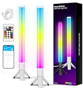 DAYBETTER 360° Smart LED Light Bars, RGB Light Bars with 16 Million Colors, Smart Gaming Lights w...