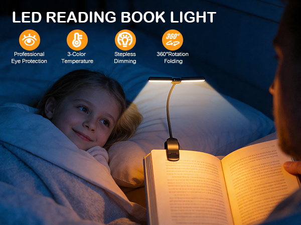 book light clip on