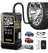 OlarHike 12000mAh Heavy Duty Air Pump,Tire Inflator Portable Air Compressor,150PSI Dual Power 12V...
