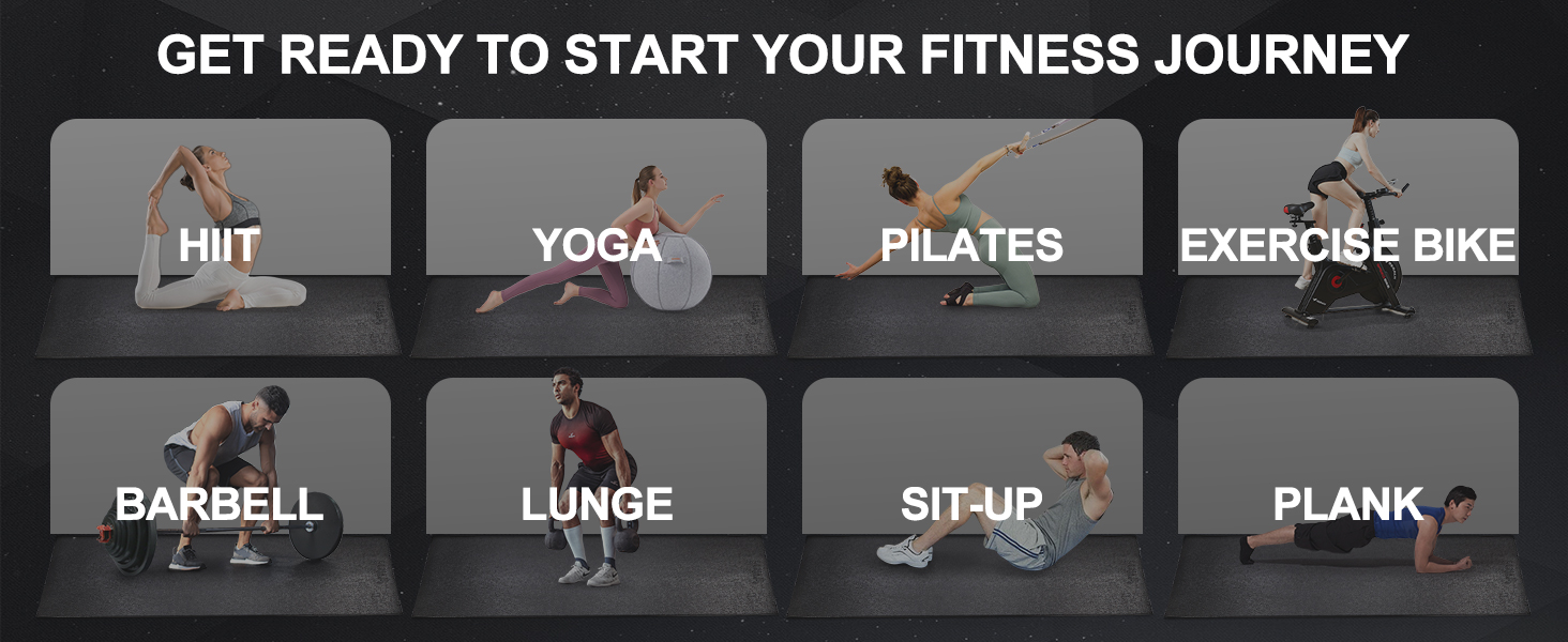 BesWin Large Exercise Mat