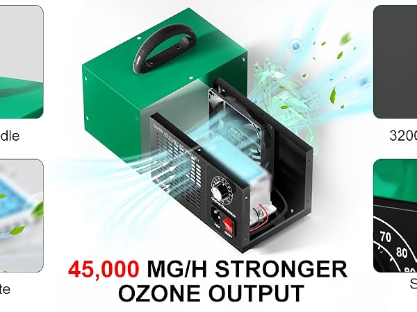 Ozone Generator 45,000mg/h,