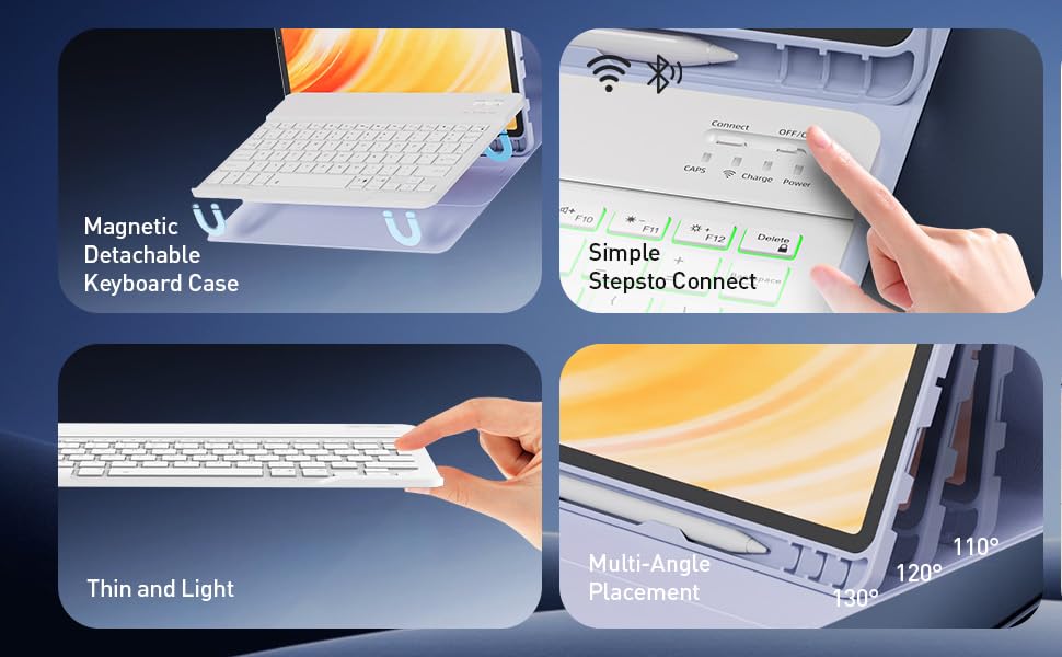 galaxy tab a9 plus keyboard case