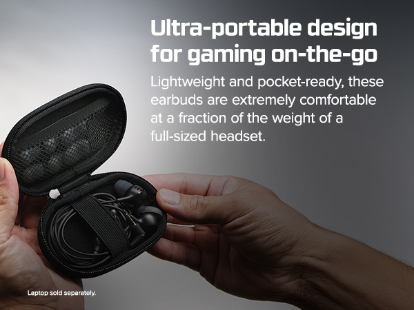 gaming portability lightweight portable comfortable