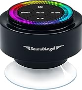 shower speaker with lights