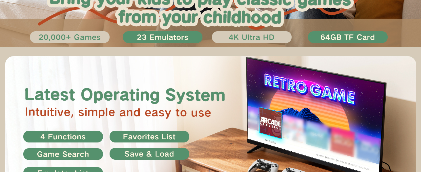 Retro Gaming Console