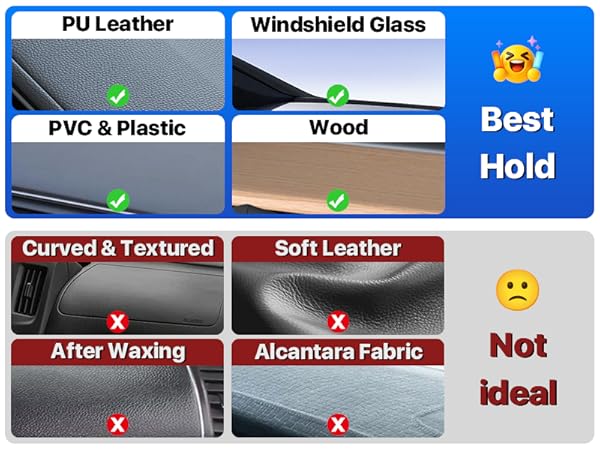 Suction Cup Material Compatibility