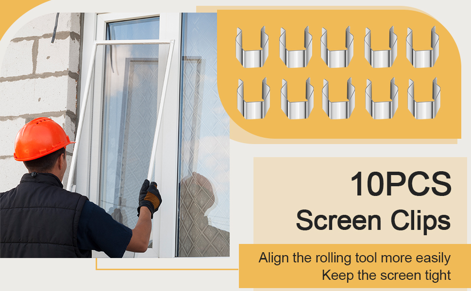 Window Screen Repair Kit 14P
