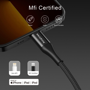 MFi Certified Lightning cable