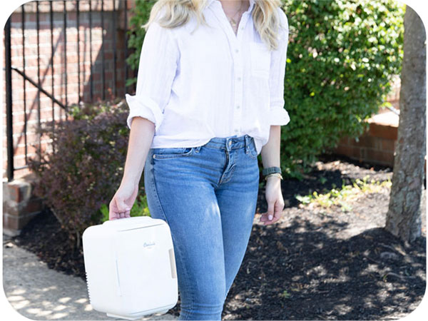 mini fridge skincare