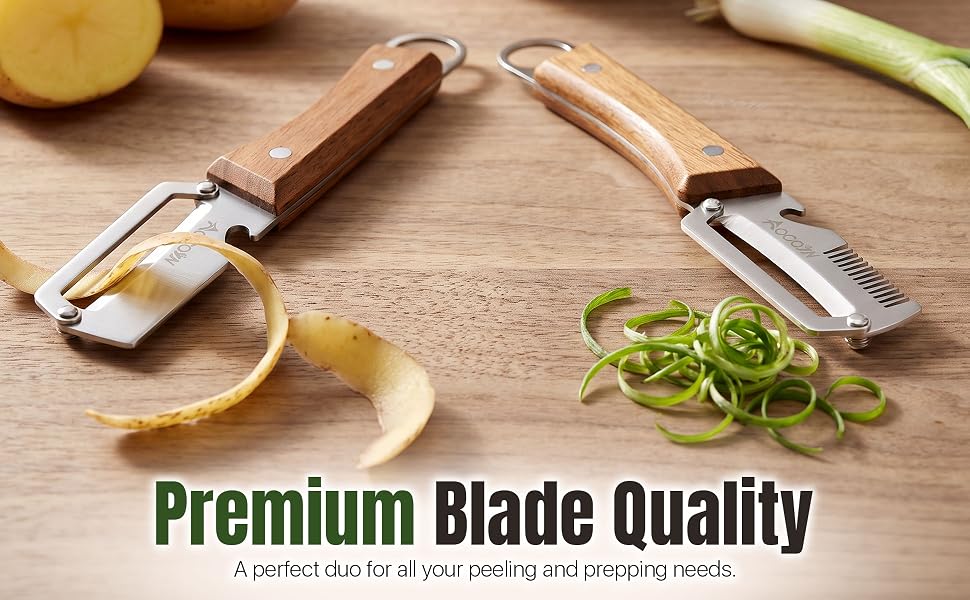 multifunctional vegetable peeler potato peeler stainless steel peeler with wooden handle fruitpeeler