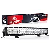 Nilight LED Light Bar 21.6 Inch 200W Flood Spot Combo Beam 24000LM Osram P8/5W Chips Offroad Ligh...