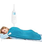 FluffyWarmth Electric Heating Pad for Back, Extra Large 17''x 33'' XXXL for Full Body,Menstrual P...