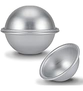 Fydun Ball Cake Pan Dome Cake Pan Aluminum Chiffon Cake Pan Sphere Cake Pan Hemisphere Cake DIY B...