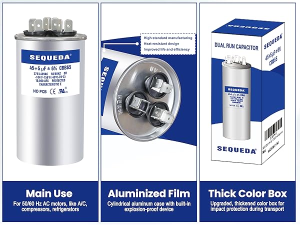 45+5 AC CAPACITOR