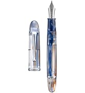 Asvine V800 Fountain Pen -Vacuum Filling System with Large Ink Capacity-Number 8 Stub Nib 1.1mm C...