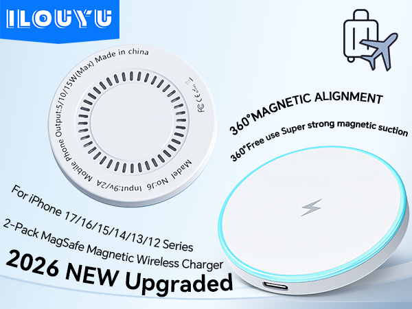 2Pack Magnetic Wireless Charger