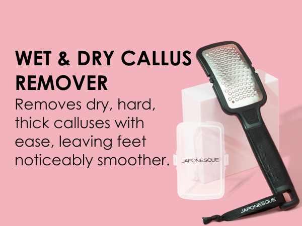 Wet and dry callus remover