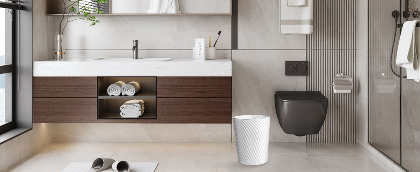 trash bin bathroom