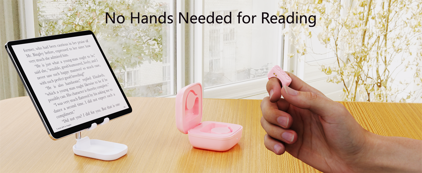No Hands Needed for Reading