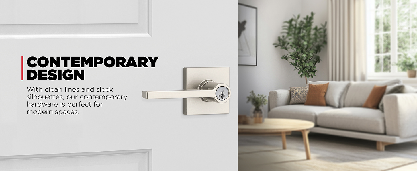 With clean lines and sleek silhouettes, our contemporary hardware is perfect for modern spaces.